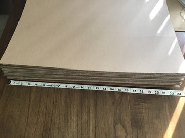 20pcs Cardboard For All Your DIY Project; 22 inches x 22 inches, thickness 2mm (56cm x 56cm x 2mm)